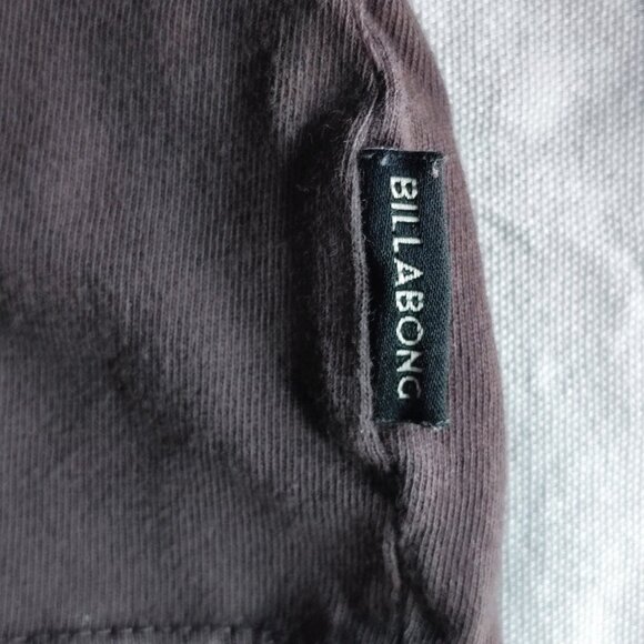Billabong long sleeve shirt men's size XXL grey tailored fit wave washed - Picture 7 of 9